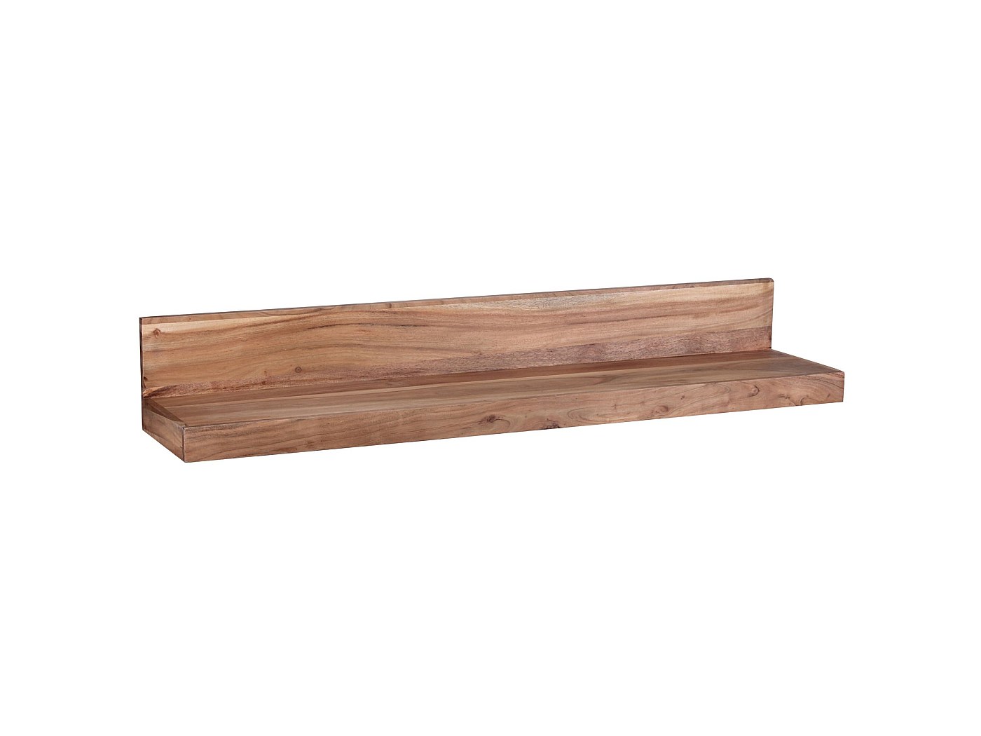 Etagère murale en bois massif : chêne, hévéa et acacia - Lotuséa