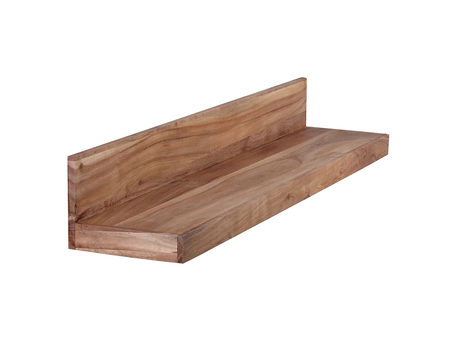 Étagère murale Acacia Bois Massif Étagère en bois Étagère à livres