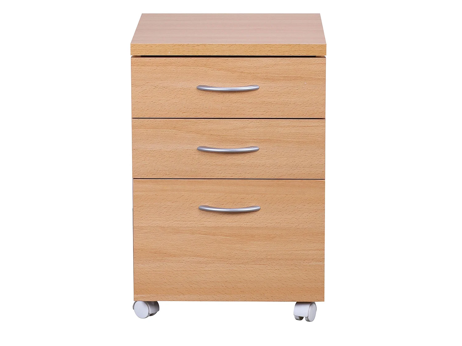 Conteneur roulant Bois 40x60x45cm Mobilier de bureau Conteneur de tiroir