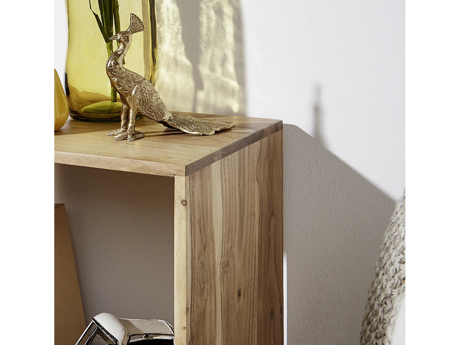 Scaffale 43,5 x 43,5 x 33 cm Ripiano in legno libreria tavolo