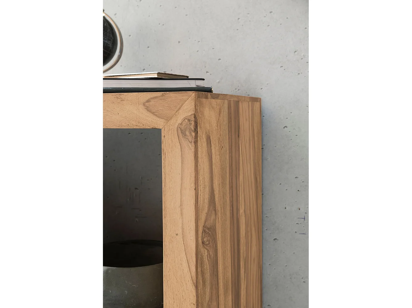 Standregal Massivholz 88cm Holzregal Naturprodukt Beistelltisch Landhaus