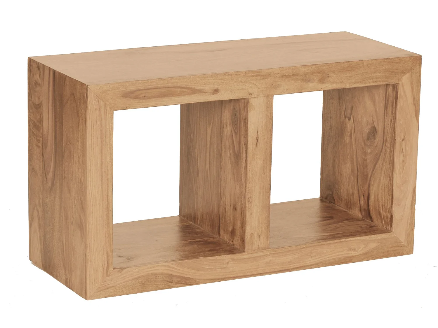 Standregal Massivholz 88cm Holzregal Naturprodukt Beistelltisch Landhaus