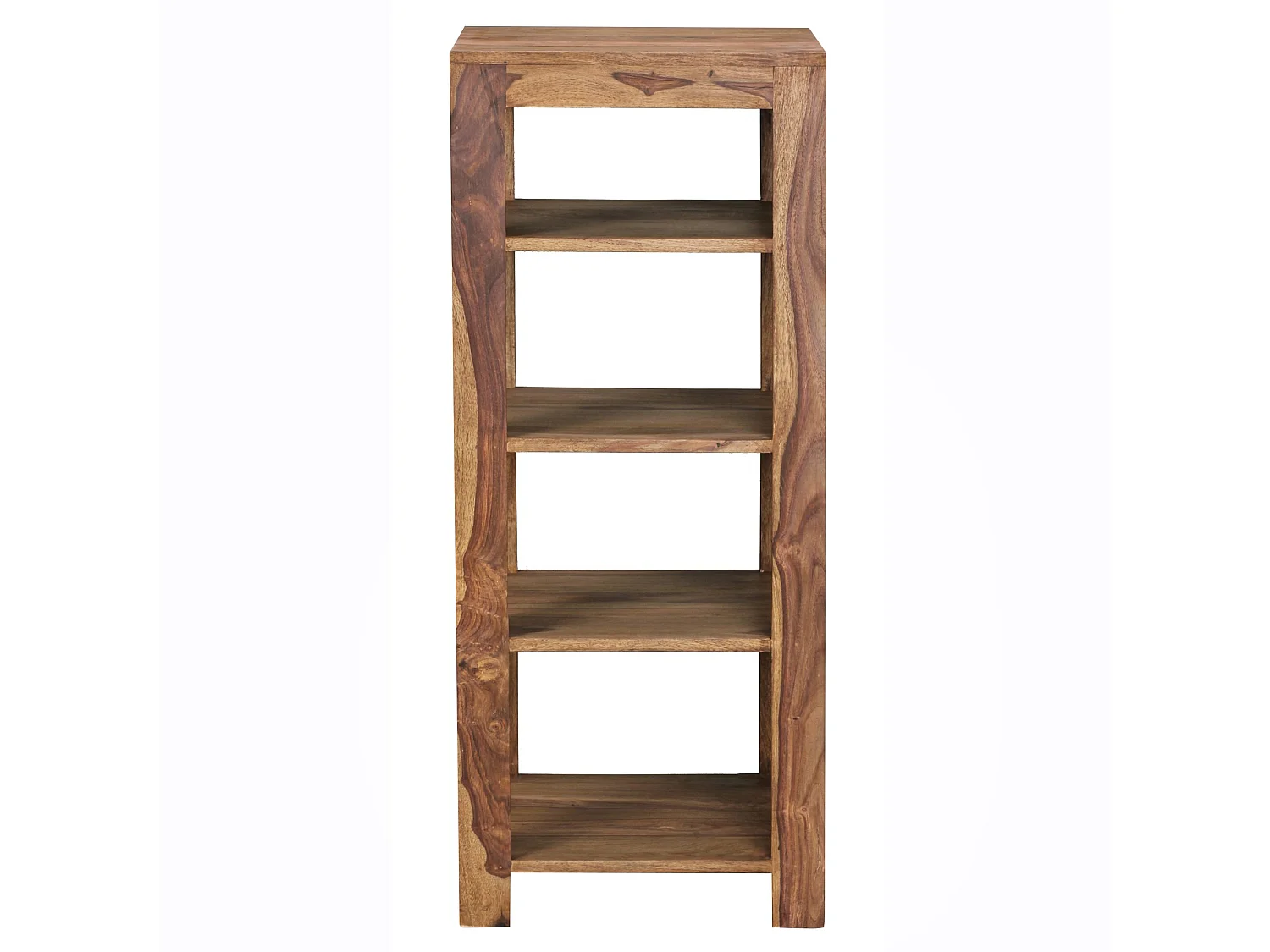 Scaffale Legno 44x105x44cm Ripiano Libreria con cinque vani portaoggetti
