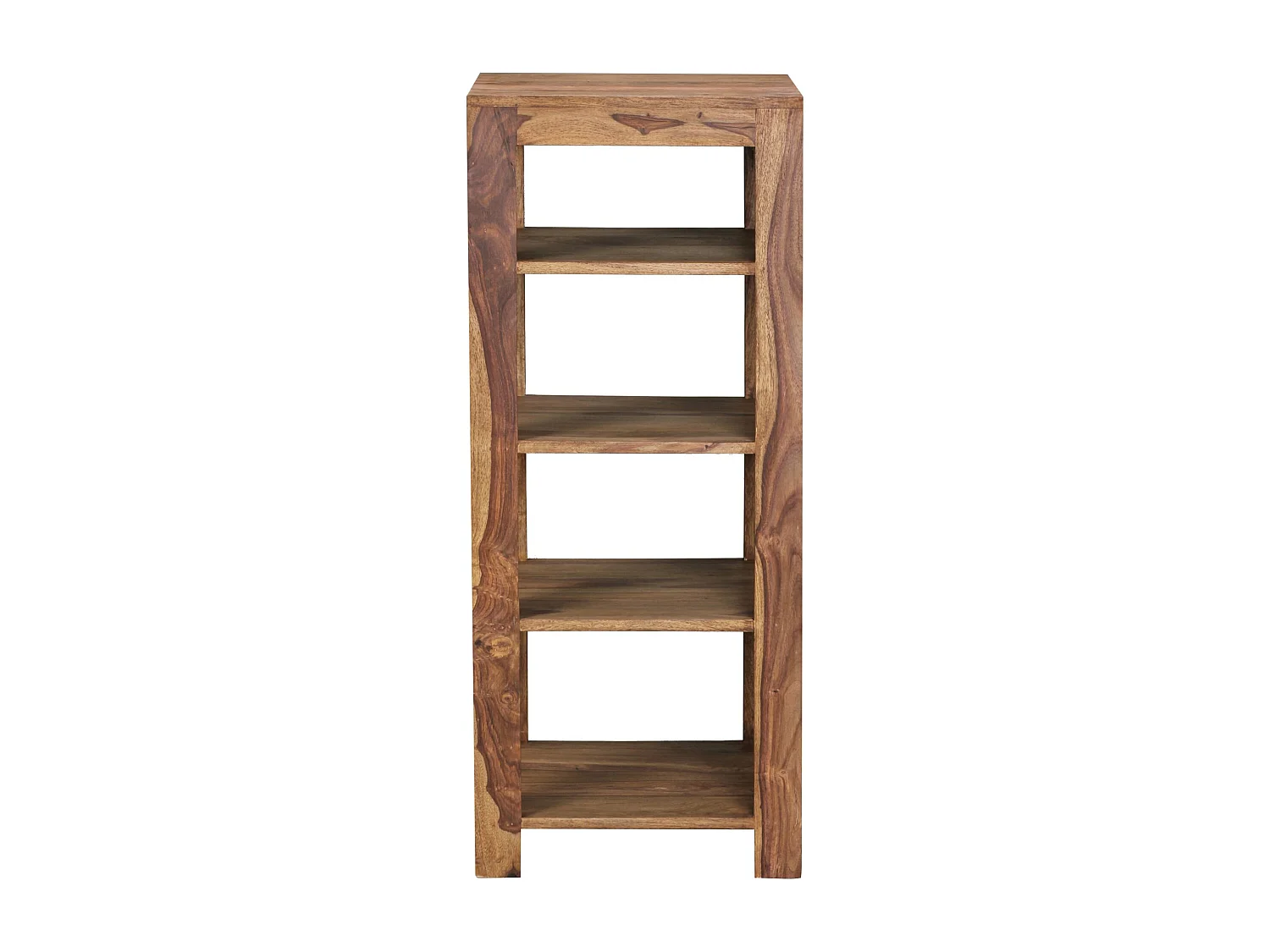 Scaffale Legno 44x105x44cm Ripiano Libreria con cinque vani portaoggetti