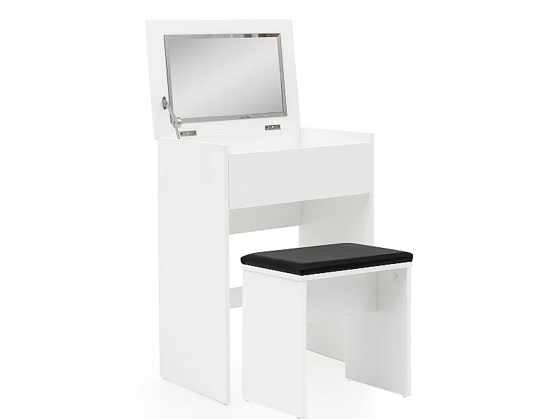 Dressing Table  Dressing Table White Mirror & Stool