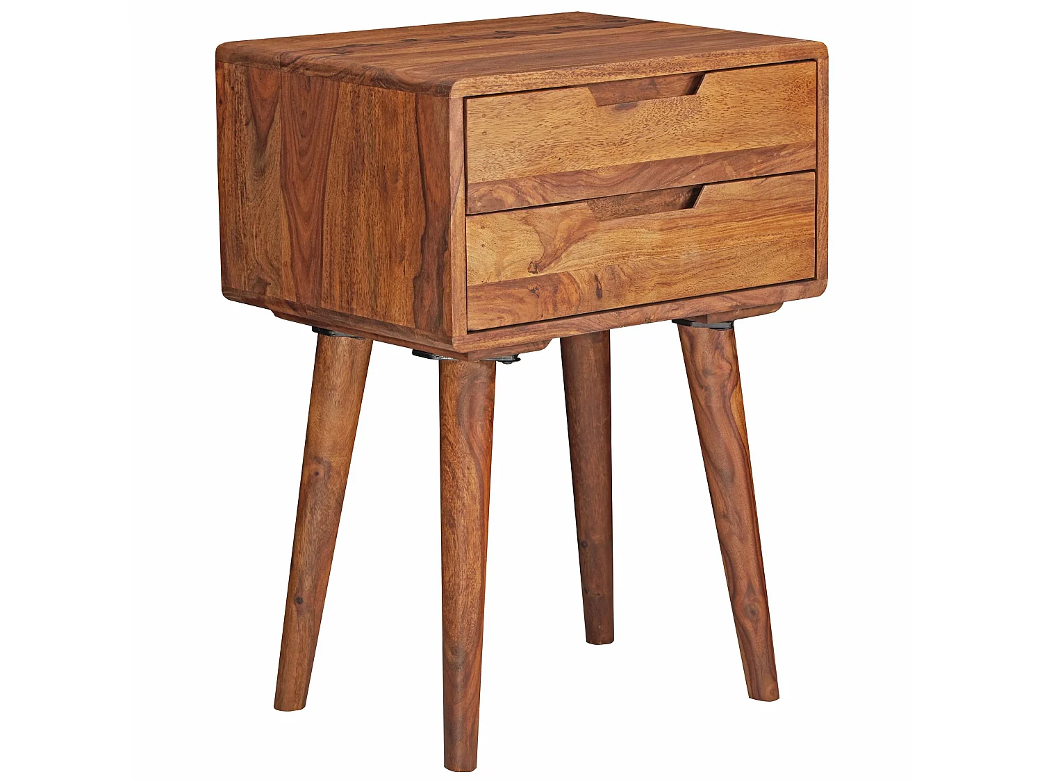 Table de chevet Bois Massif 47x66x36 cm Table de nuit Table d'appoint