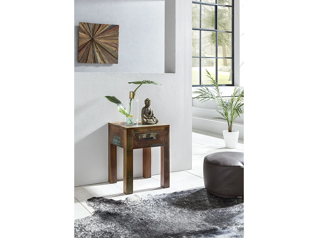 Comodino Letto 40 x 55 x 40 cm da notte Consolle notturna con cassetto