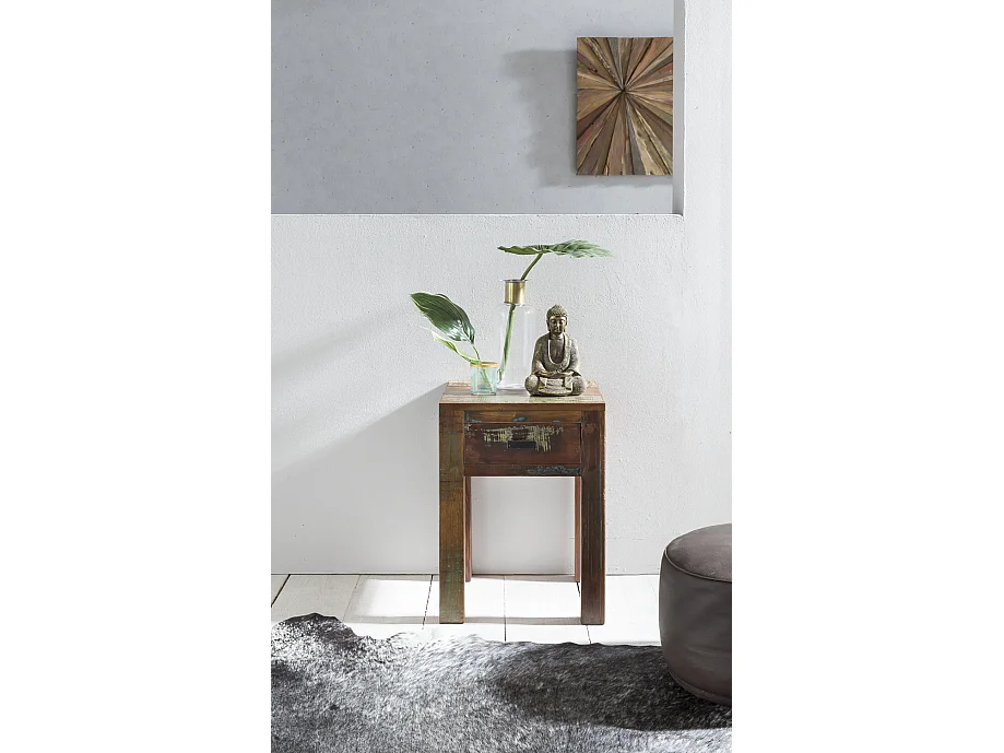 Comodino Letto 40 x 55 x 40 cm da notte Consolle notturna con cassetto