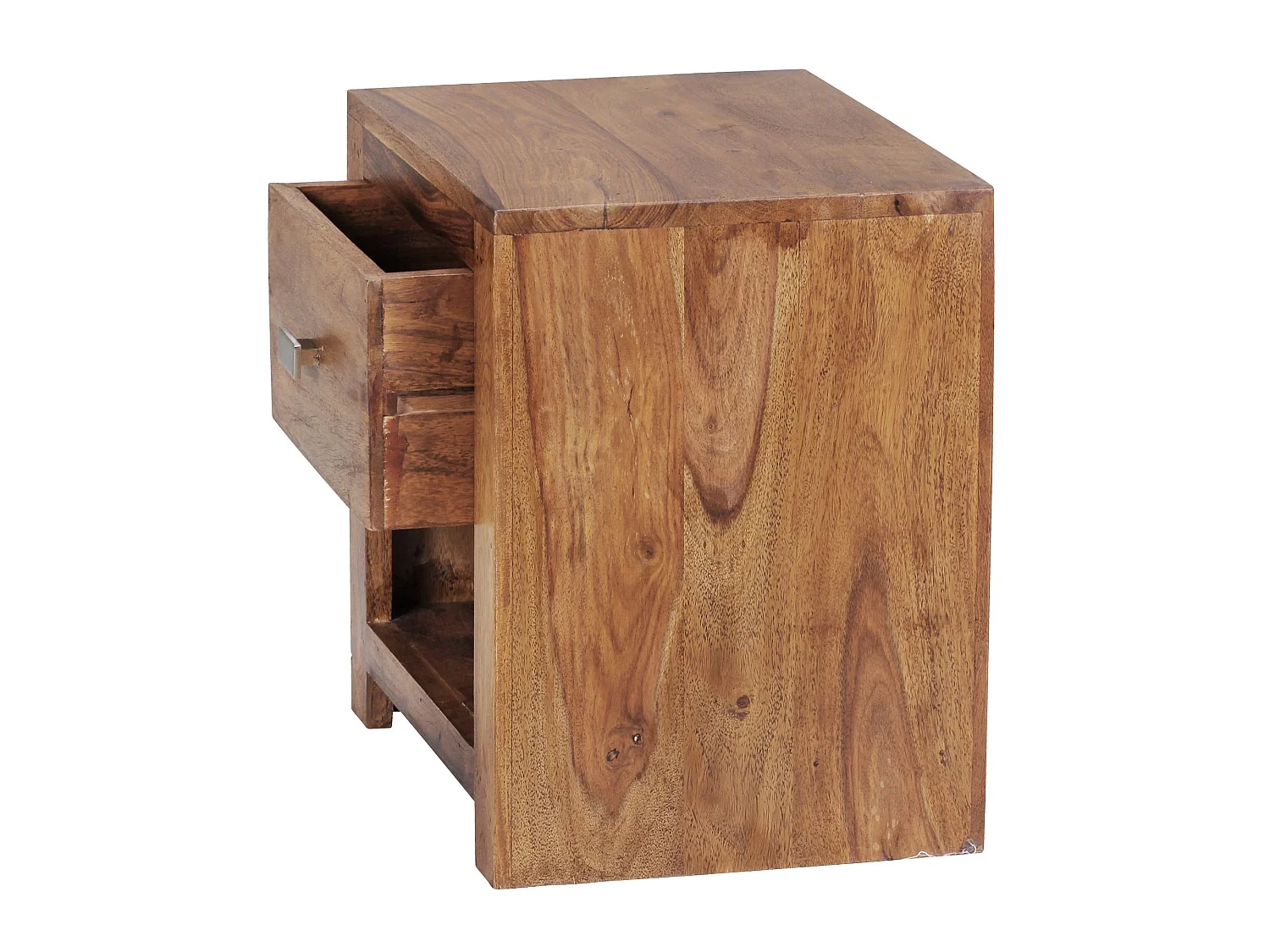 Table de chevet Bois Massif 40x40x30 cm Table de nuit Table d'appoint