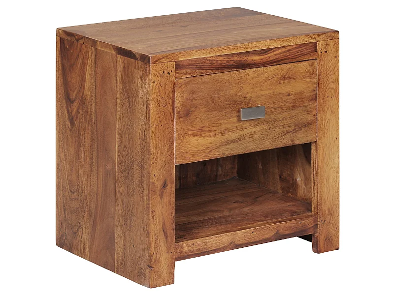 Table de chevet Bois Massif 40x40x30 cm Table de nuit Table d'appoint