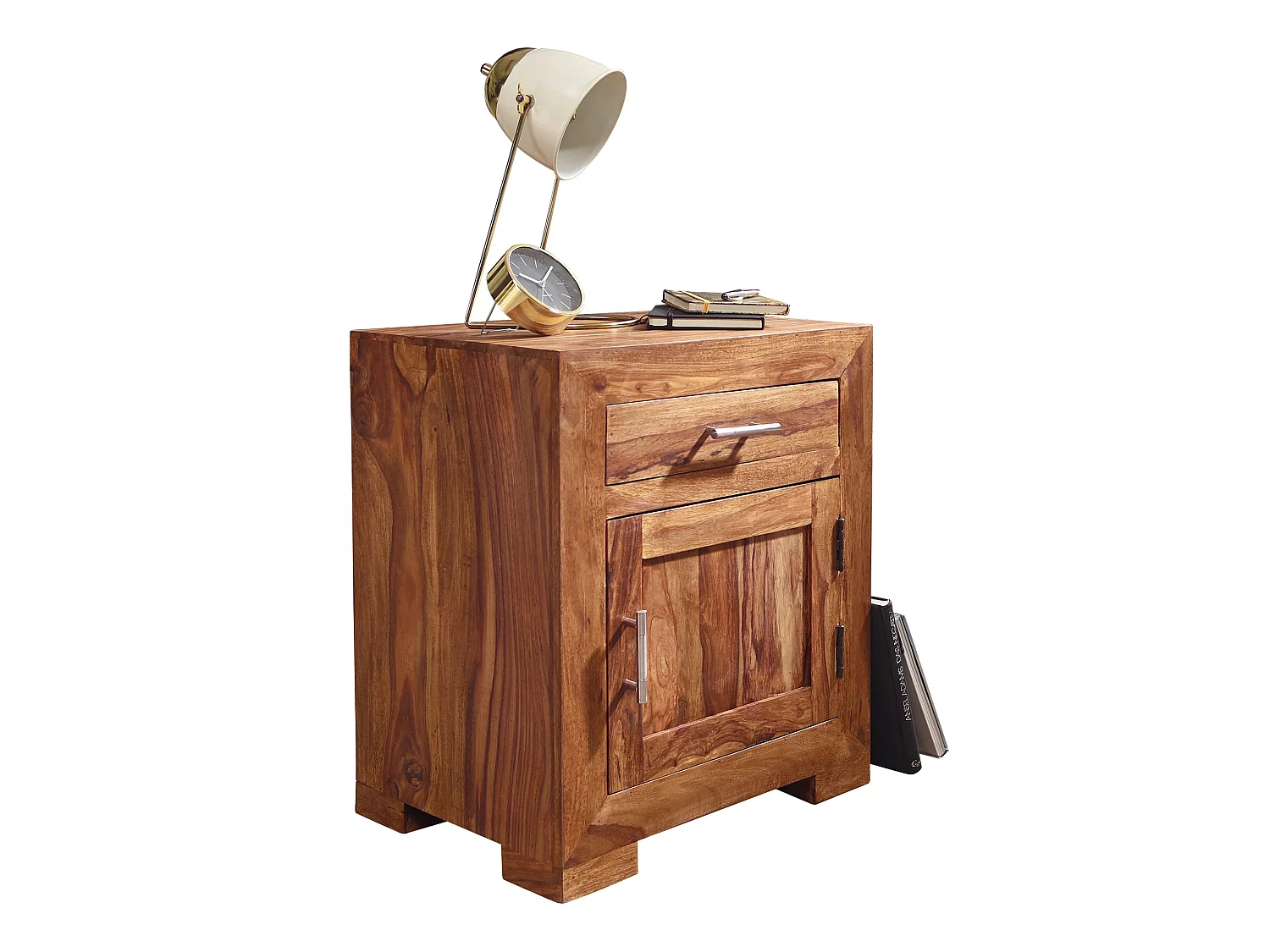 Table de chevet Bois Massif 50x60x40 cm Table de nuit Table d'appoint