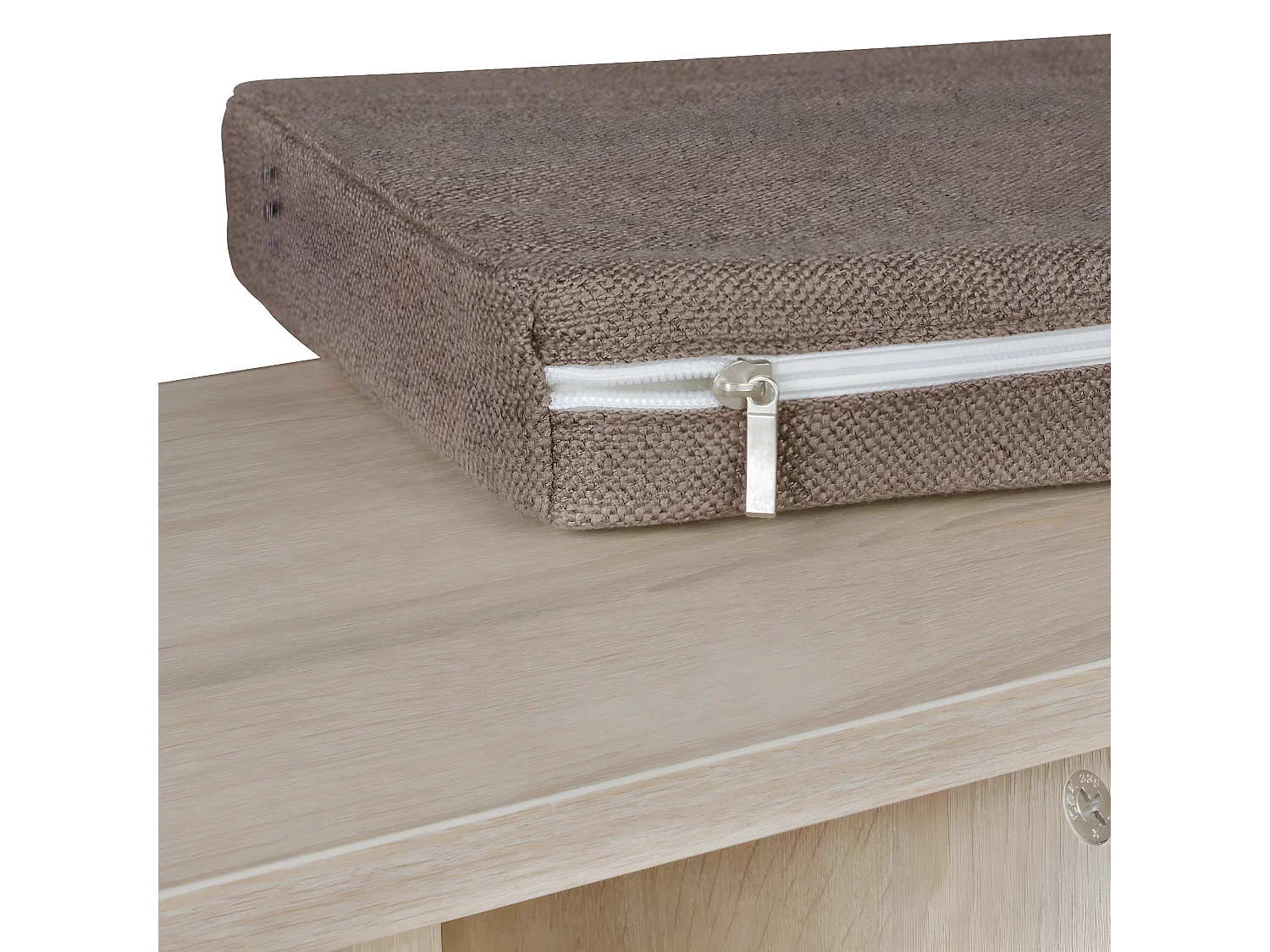 Commode de chaussures Bois 103,5x53x30cm Banque de chaussures 10 paires