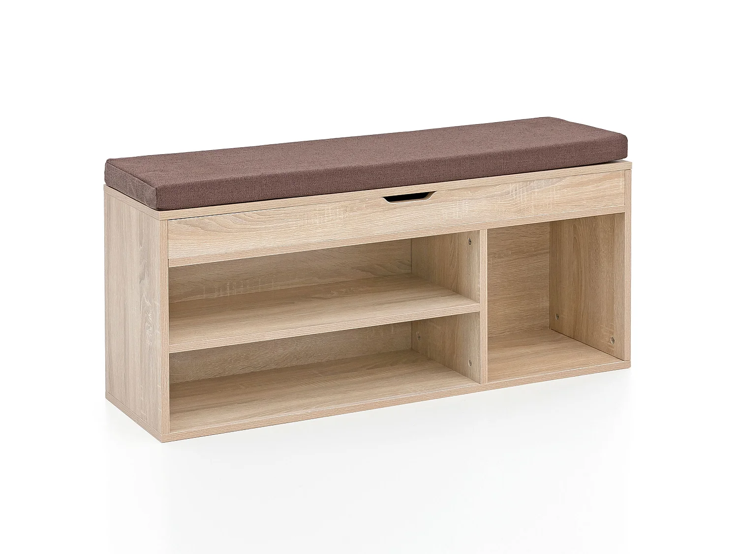 Banc de Rangement à Chaussure Entrée 104x51x32 cm Étagère a Chaussures