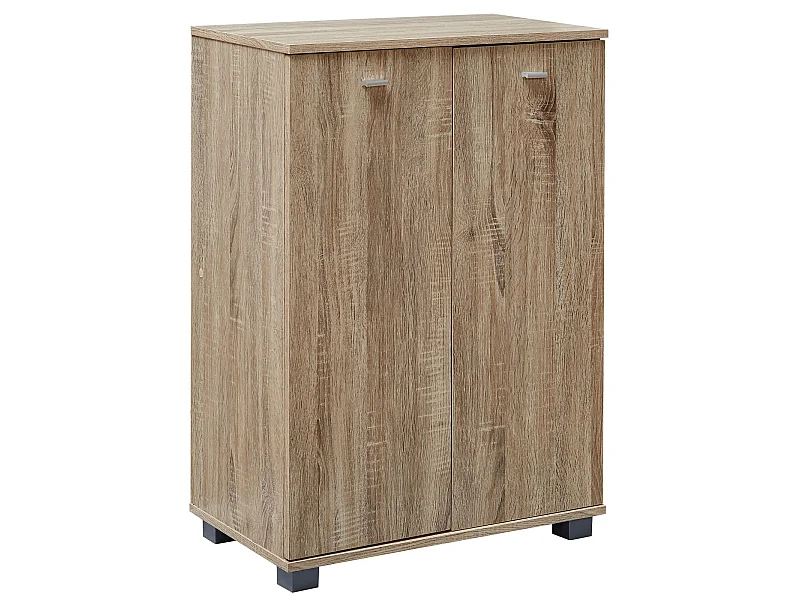 Schuhschrank Holz 12 Paar Schuhe Schuhregal Schuhkommode Flurschrank Sideboard