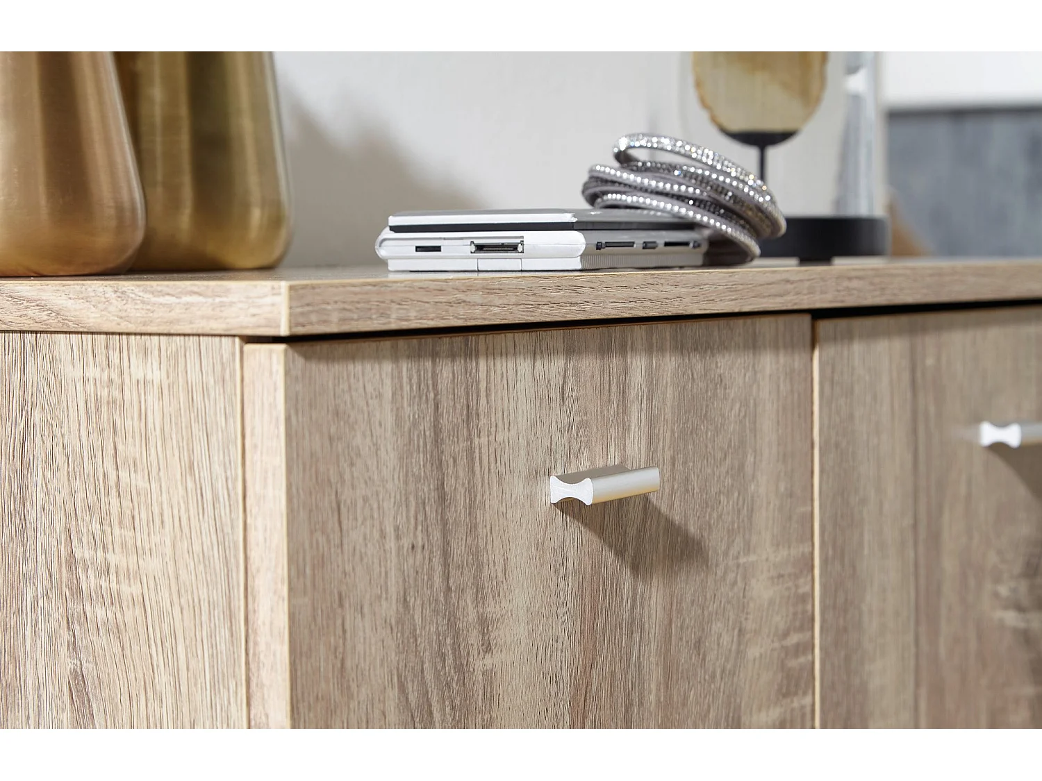 Schuhschrank Holz 12 Paar Schuhe Schuhregal Schuhkommode Flurschrank Sideboard