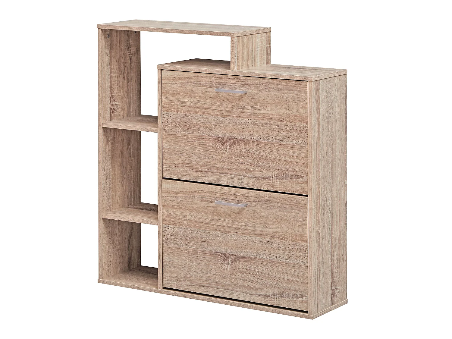 Armoire à chaussures Bois 85x93x24 cm Étagère à chaussures 12 paires