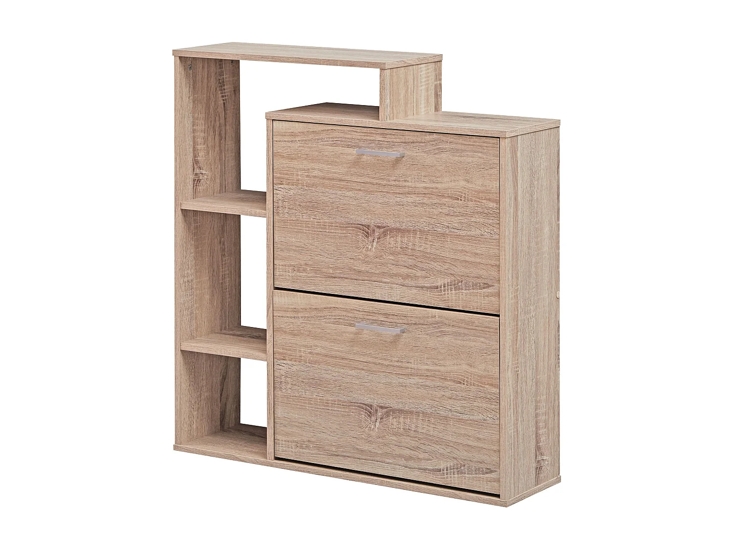 Armoire à chaussures Bois 85x93x24 cm Étagère à chaussures 12 paires