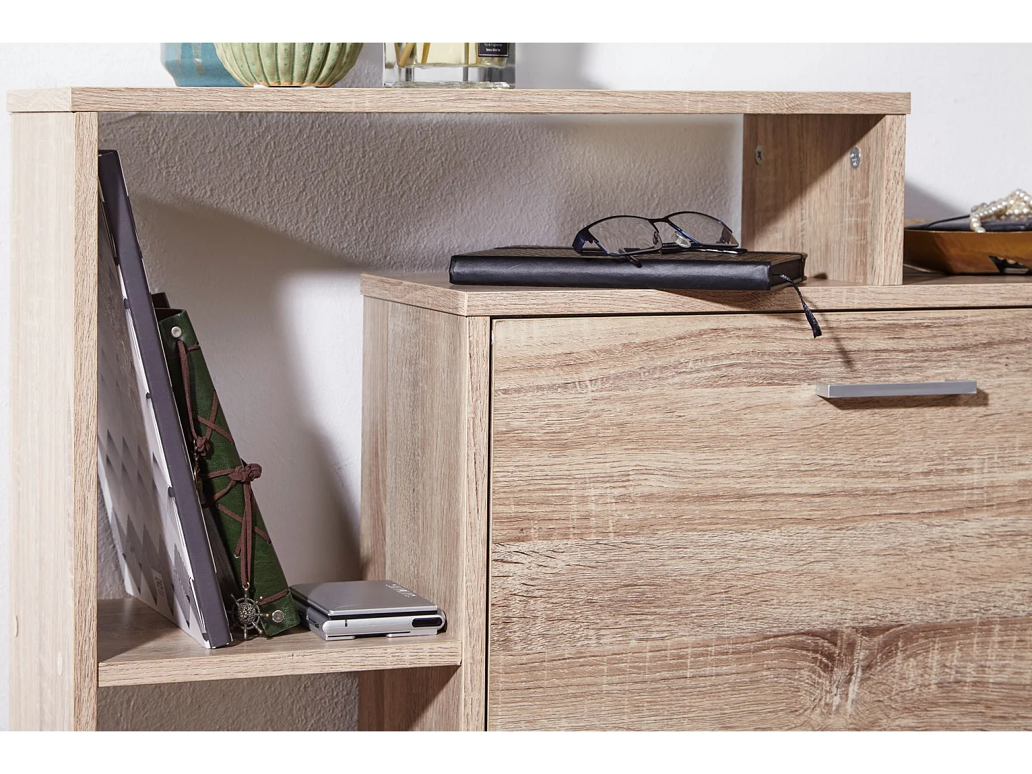 Armoire à chaussures Bois 85x93x24 cm Étagère à chaussures 12 paires