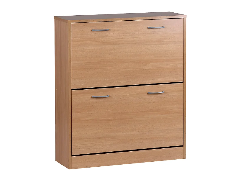 Armoire à chaussures Bois 75x87x24 cm Étagère à chaussures 20 paires