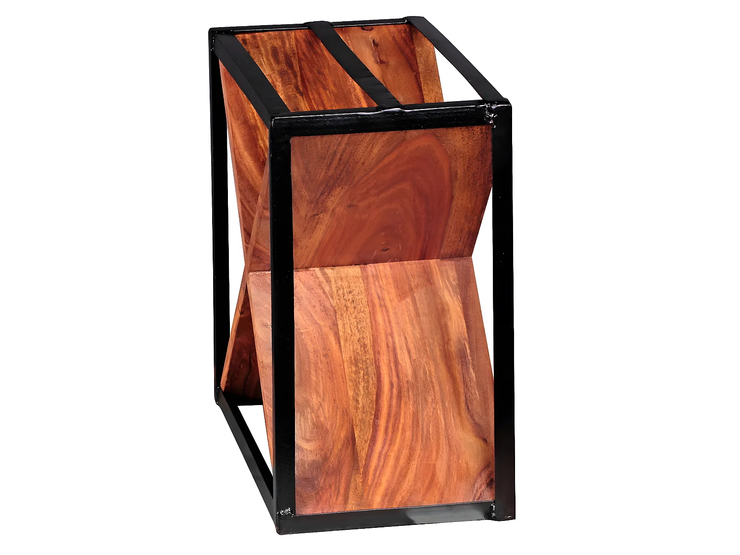 Casier à vin Bois Massif Porte-bouteilles de vin Range bouteilles 37 cm