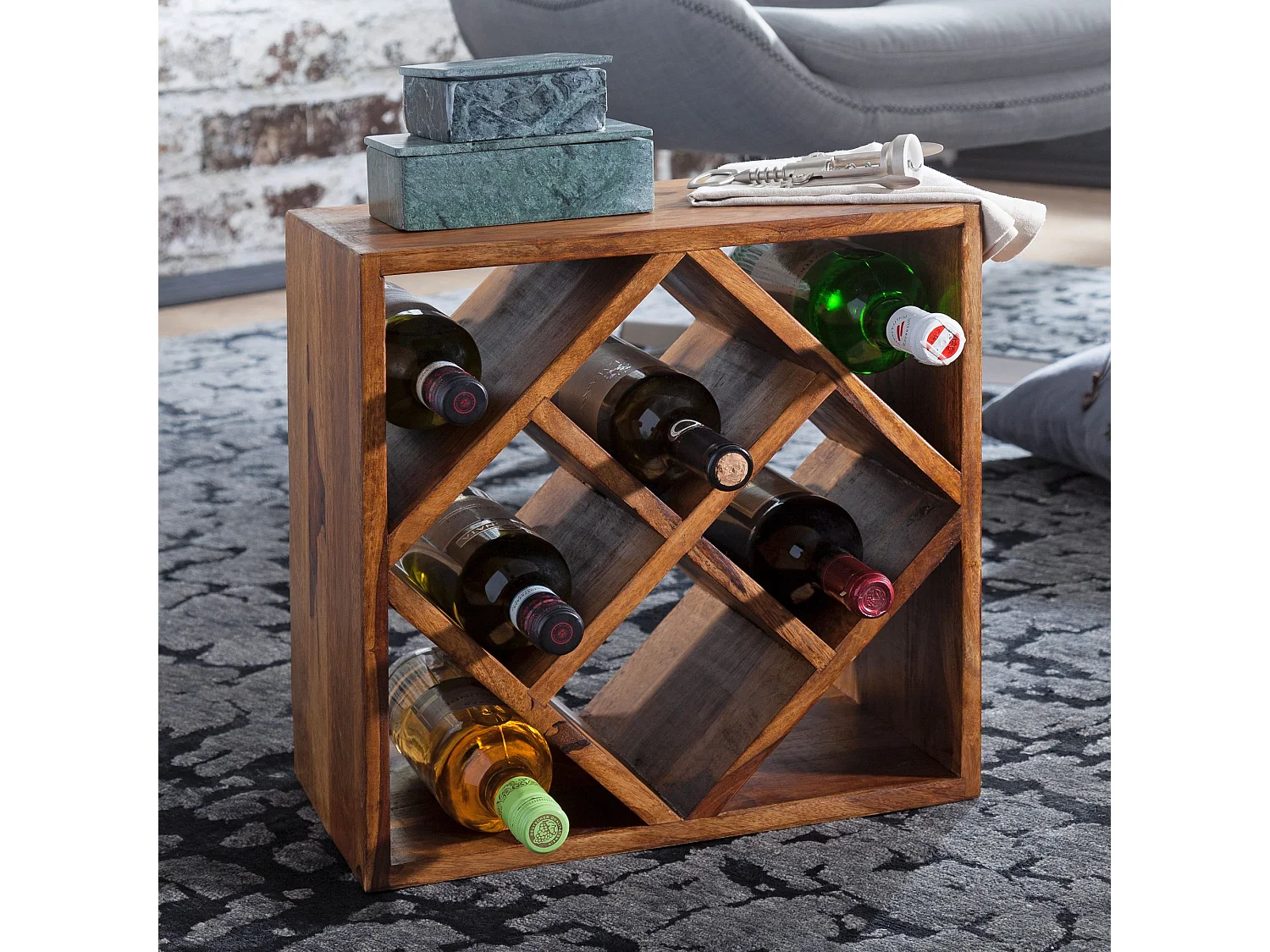 Solid Oak 3 Bottiglie Veleno In Vetro Con Accenti Steampunk – Multicolore, Per Gioielli E Home Décor