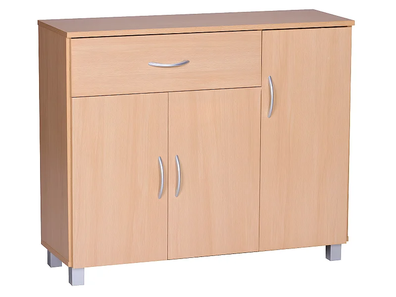 Credenza 90x75x30 cm con un cassetto Soggiorno Moderna Corridoio Moderna