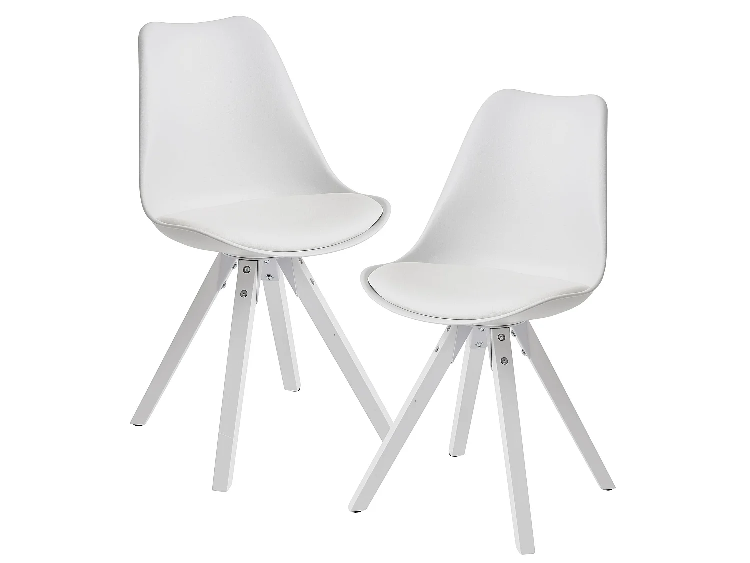 Chaise de Salle à Manger Lot de 2 Scandinave Chaise de Cuisine Design