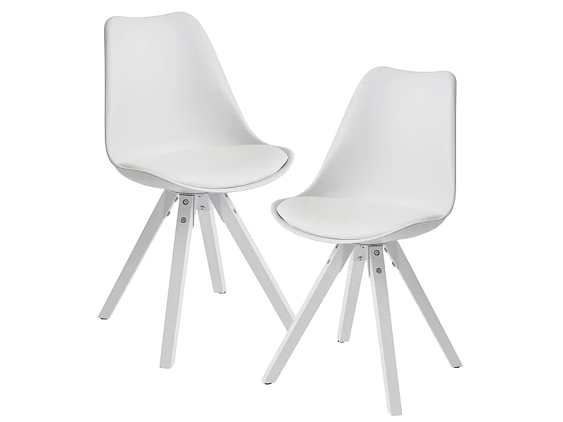 Chaise de Salle à Manger Lot de 2 Scandinave Chaise de Cuisine Design