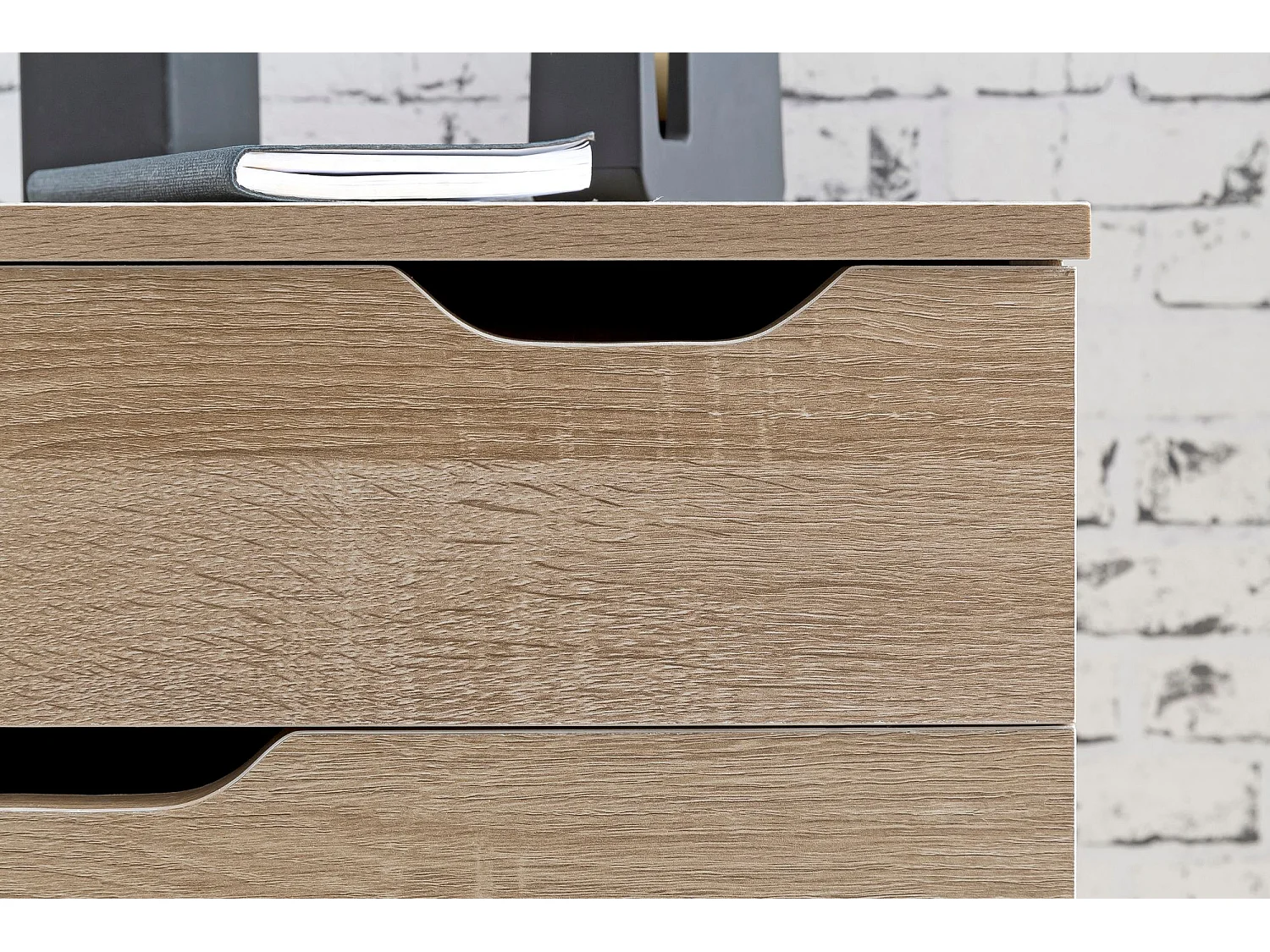 Rollcontainer SV51850 Schreibtischcontainer 40 x 60 x 40 cm Holz Büro