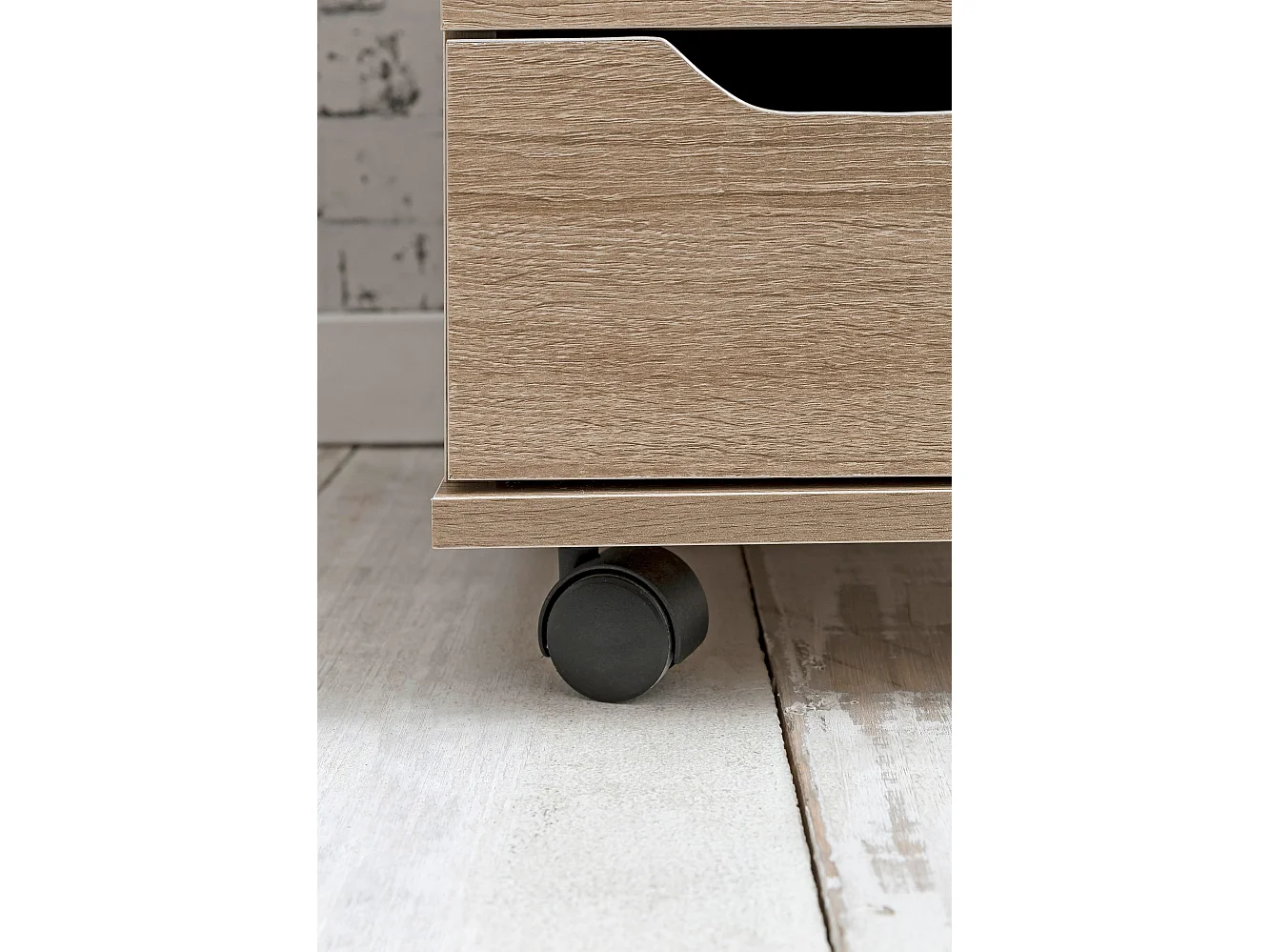 Rollcontainer SV51850 Schreibtischcontainer 40 x 60 x 40 cm Holz Büro