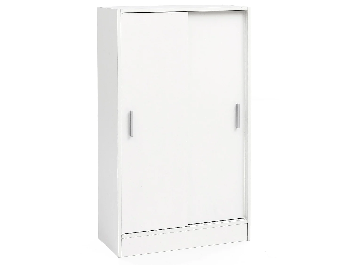 Mobiletto Ufficio Bianco 60x107,5x28,5 cm Credenza Buffet con 2 Ante