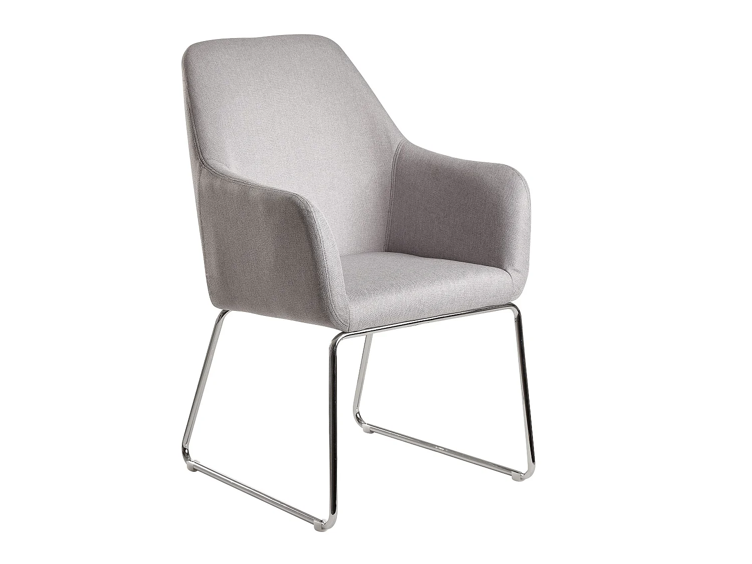 Chaise de Salle à Manger Tissu / Métal Chaise Cuisine Chaise Moderne