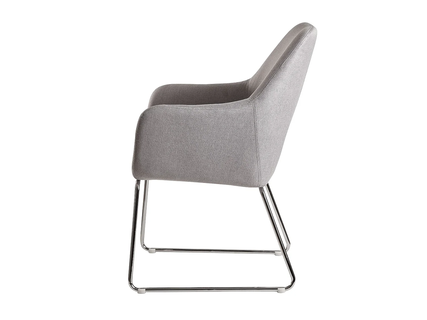 Chaise de Salle à Manger Tissu / Métal Chaise Cuisine Chaise Moderne