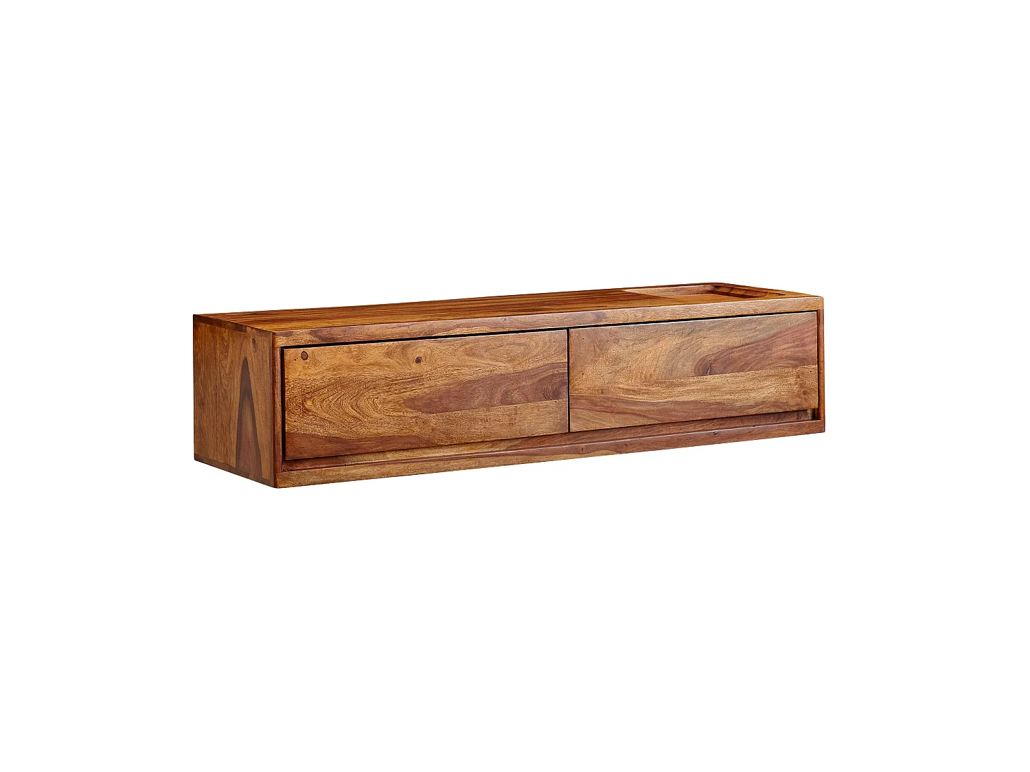 TV Schrank  Lowboard Hängend 108x25x34 cm Holz Massiv Fernsehkommode
