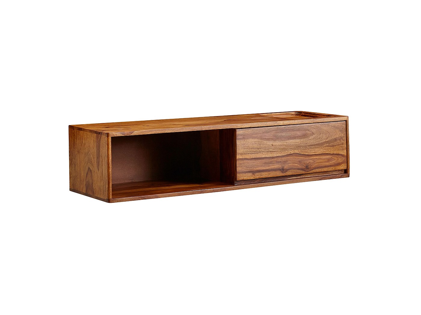 VIDAXL - Mobile TV Bianco e Rovere Sonoma 120x30x50 cm Legno