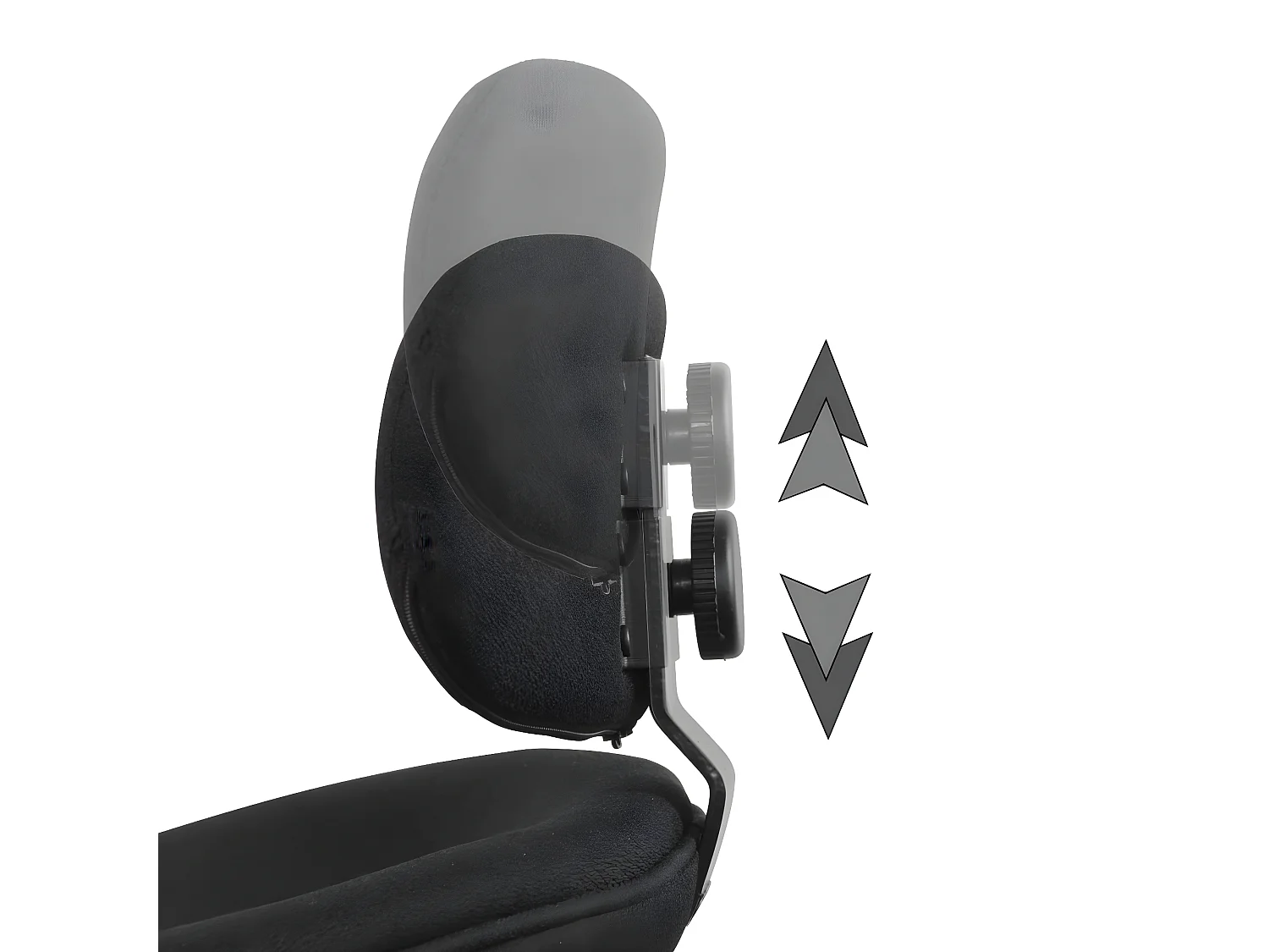 Design Tabouret à Roulettes Pivotant 360° Rembourré Tabouret de bureau