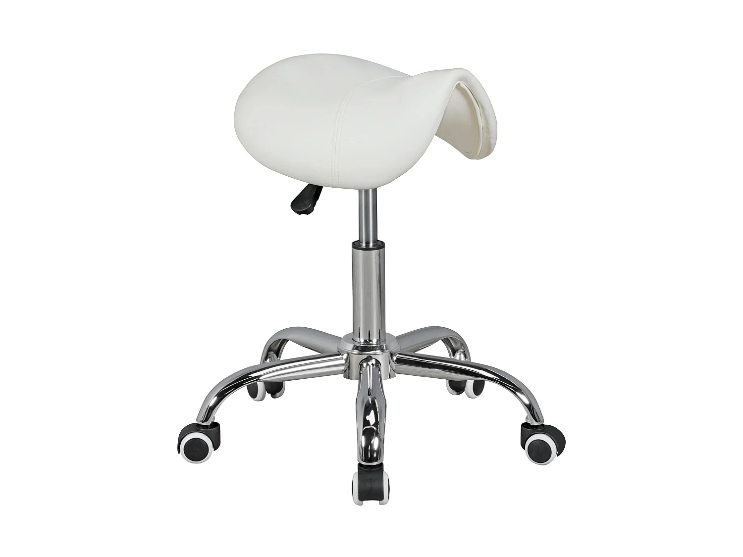 Design Tabouret à Roulettes Pivotant 360° Rembourré Tabouret de bureau