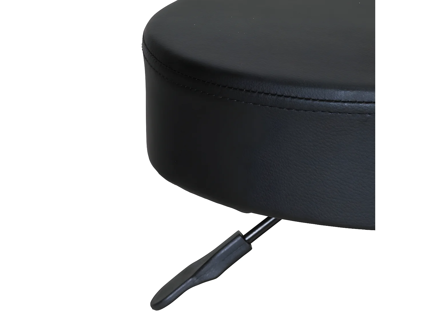 Design Tabouret à Roulettes Pivotant 360° Rembourré Tabouret de bureau