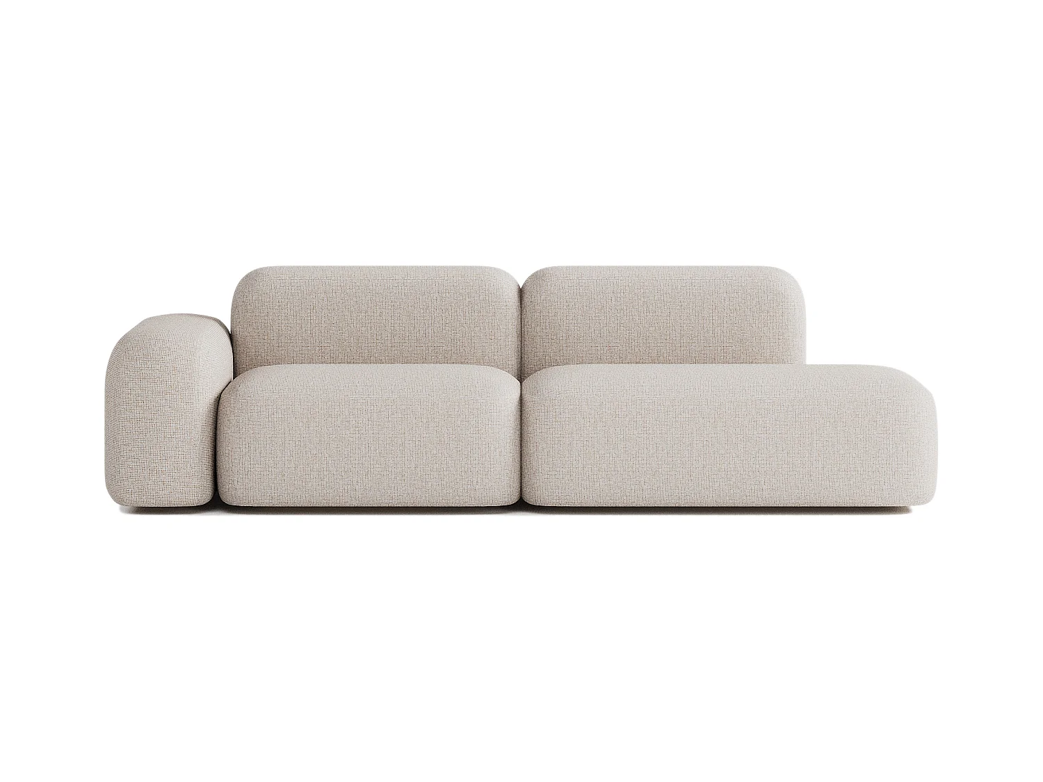 Max modulaire bank 3 zits beige