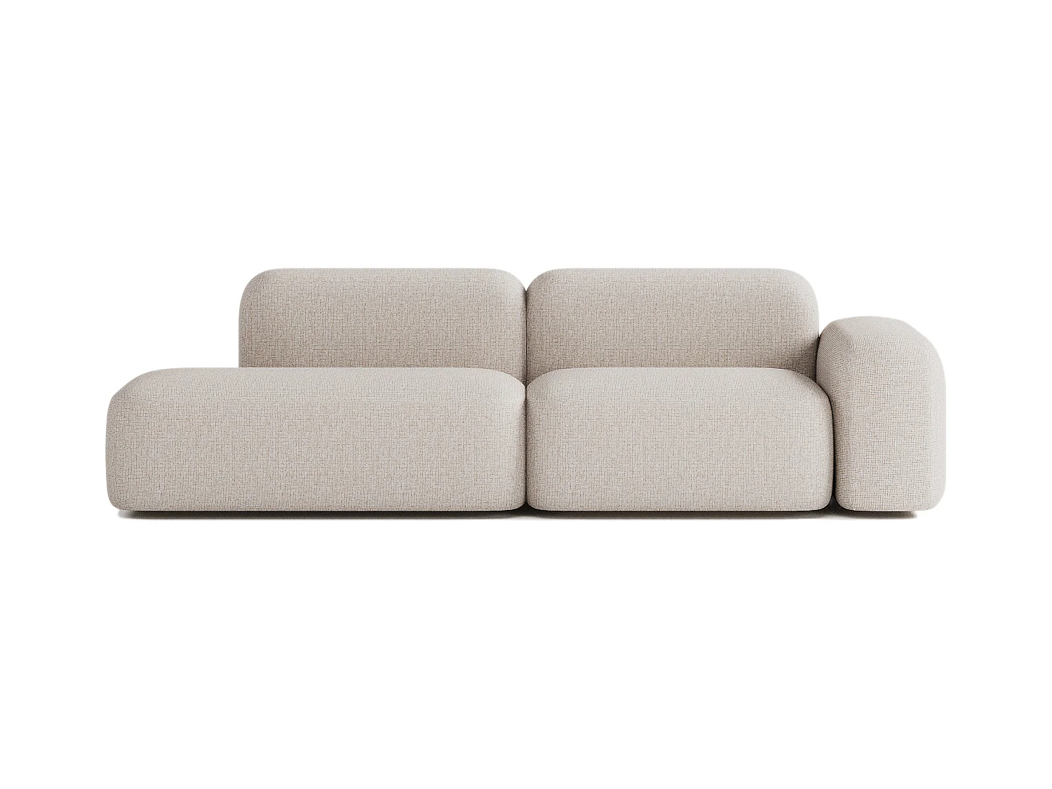 Max modulaire bank 3 zits beige