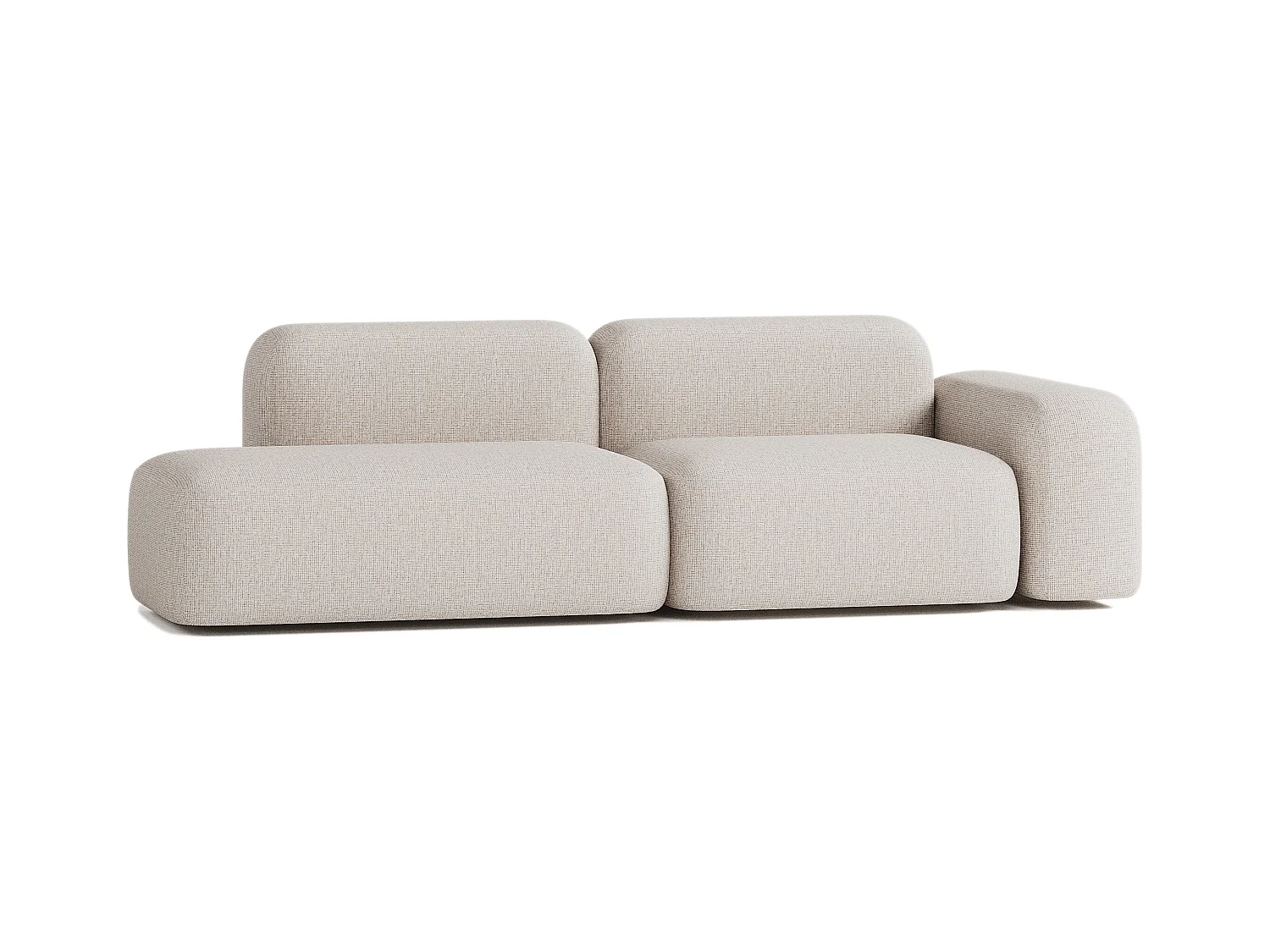 Max modulaire bank 3 zits beige