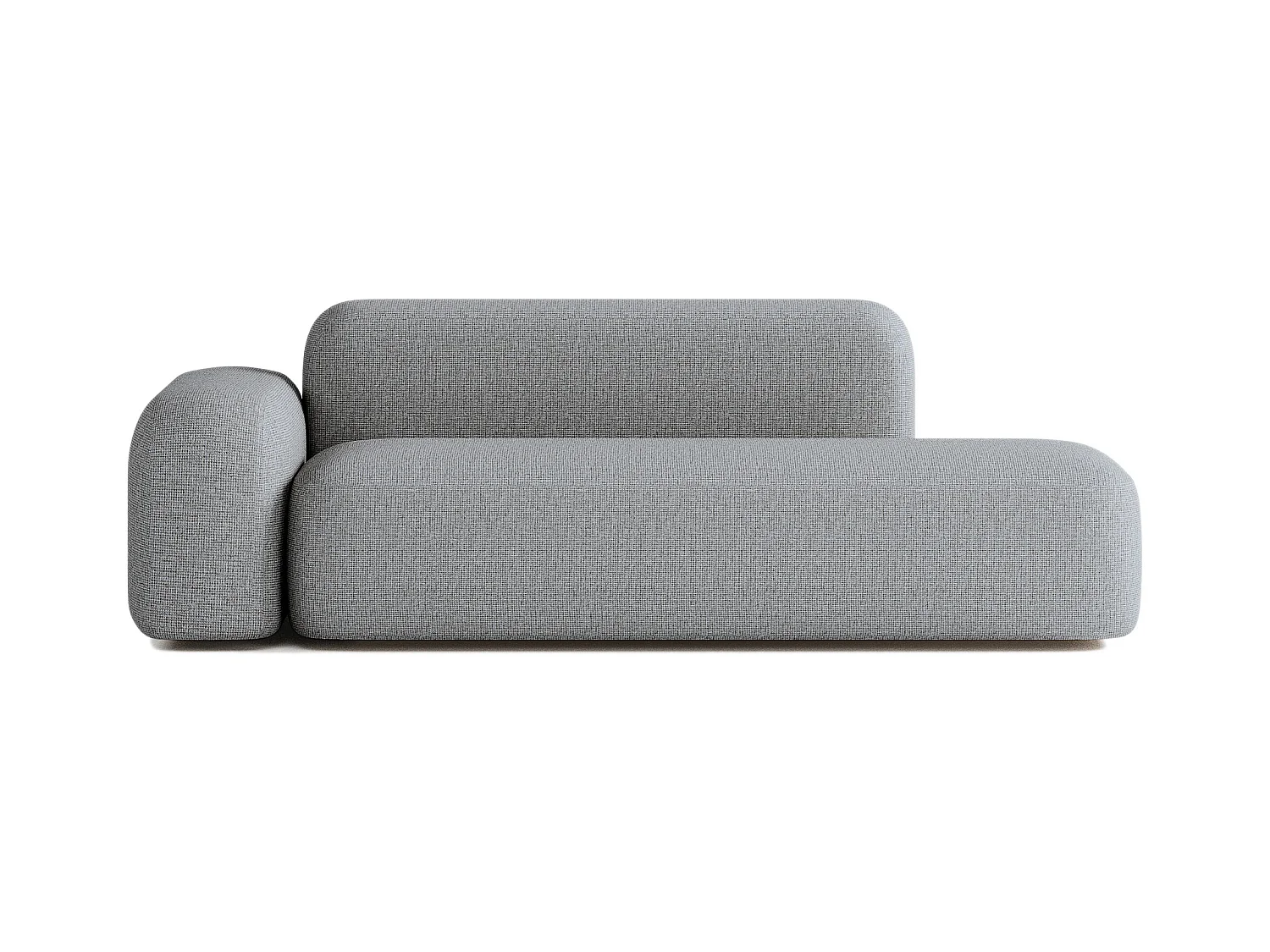 Max modulaire bank 2/3 zits donkergrijs