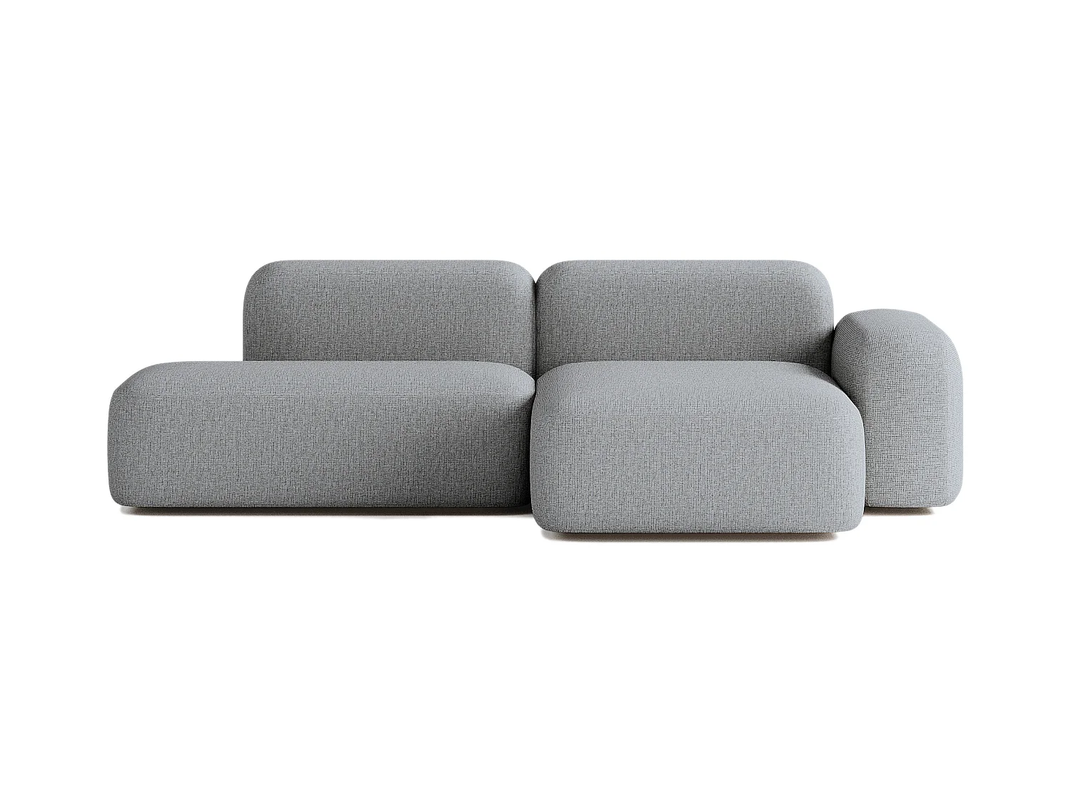 Max modulaire bank 3 zits donkergrijs