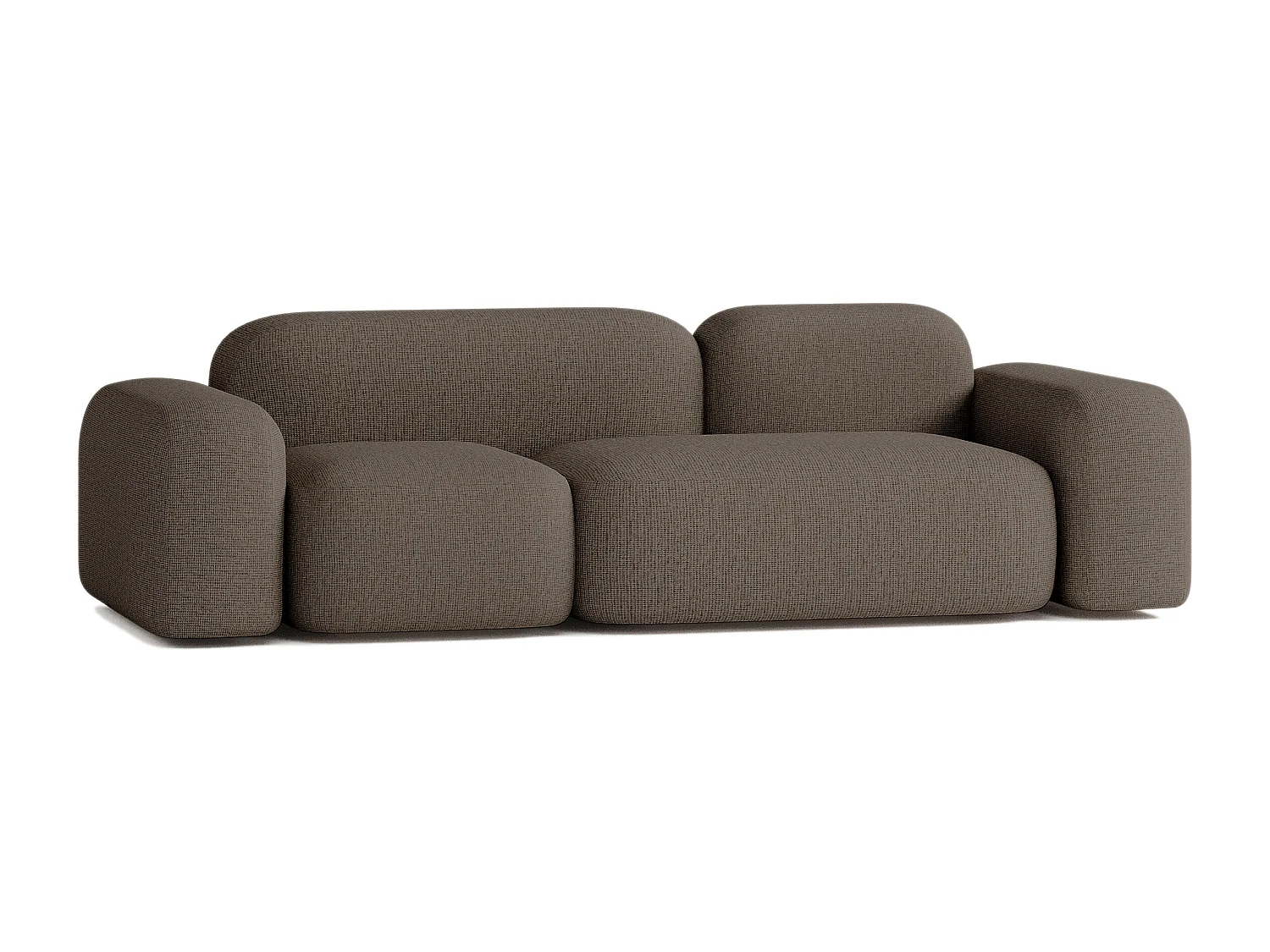 Max modulaire bank 3 zits bruin