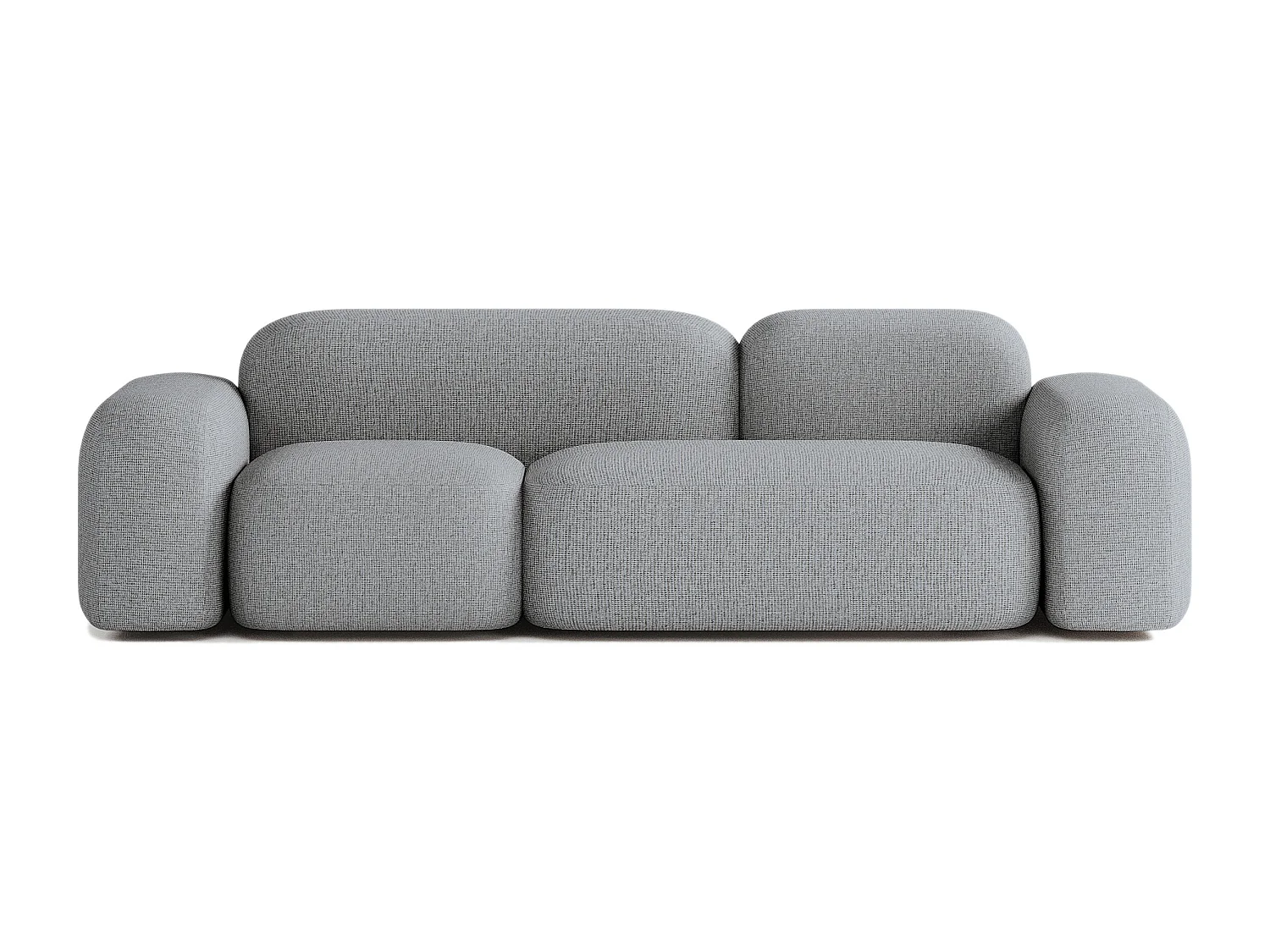 Max modulaire bank 3 zits donkergrijs