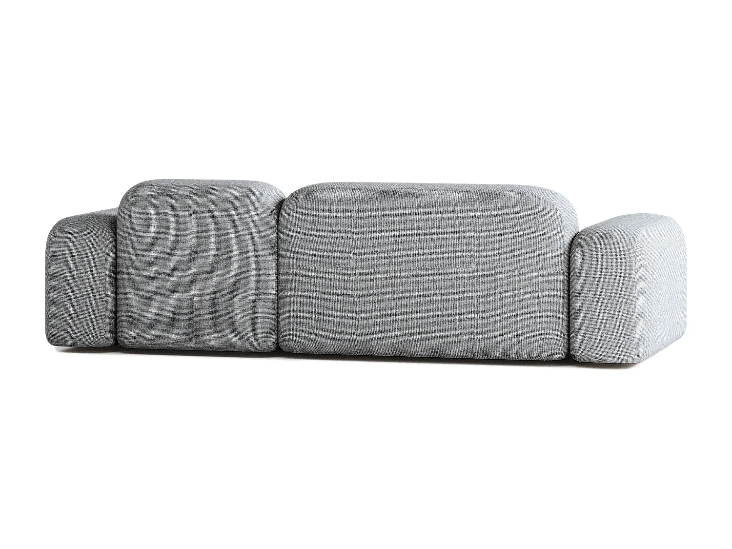 Max modulaire bank 3 zits donkergrijs