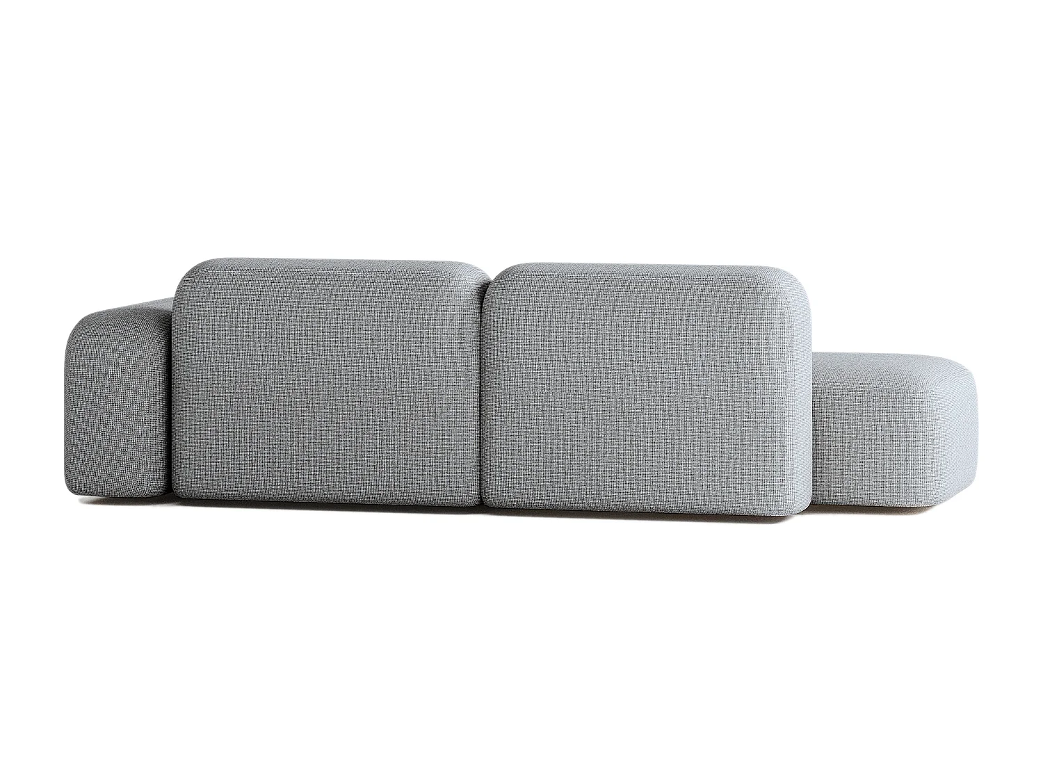 Max modulaire bank 3 zits donkergrijs