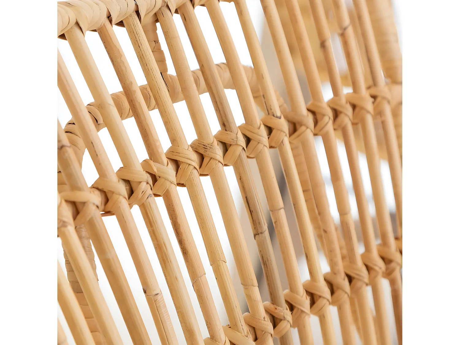 Juego de 2 sillas de ratán y metal Selina para un toque bohemio sofisticado