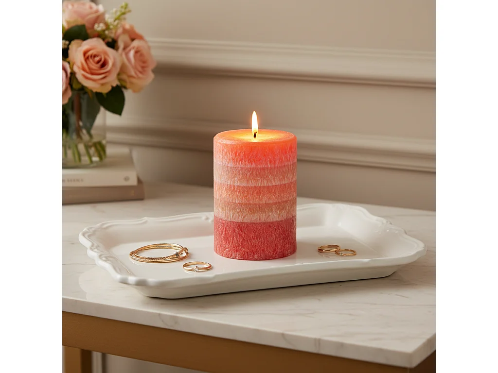 Bougie Parfumée Multi 350g - Rouge