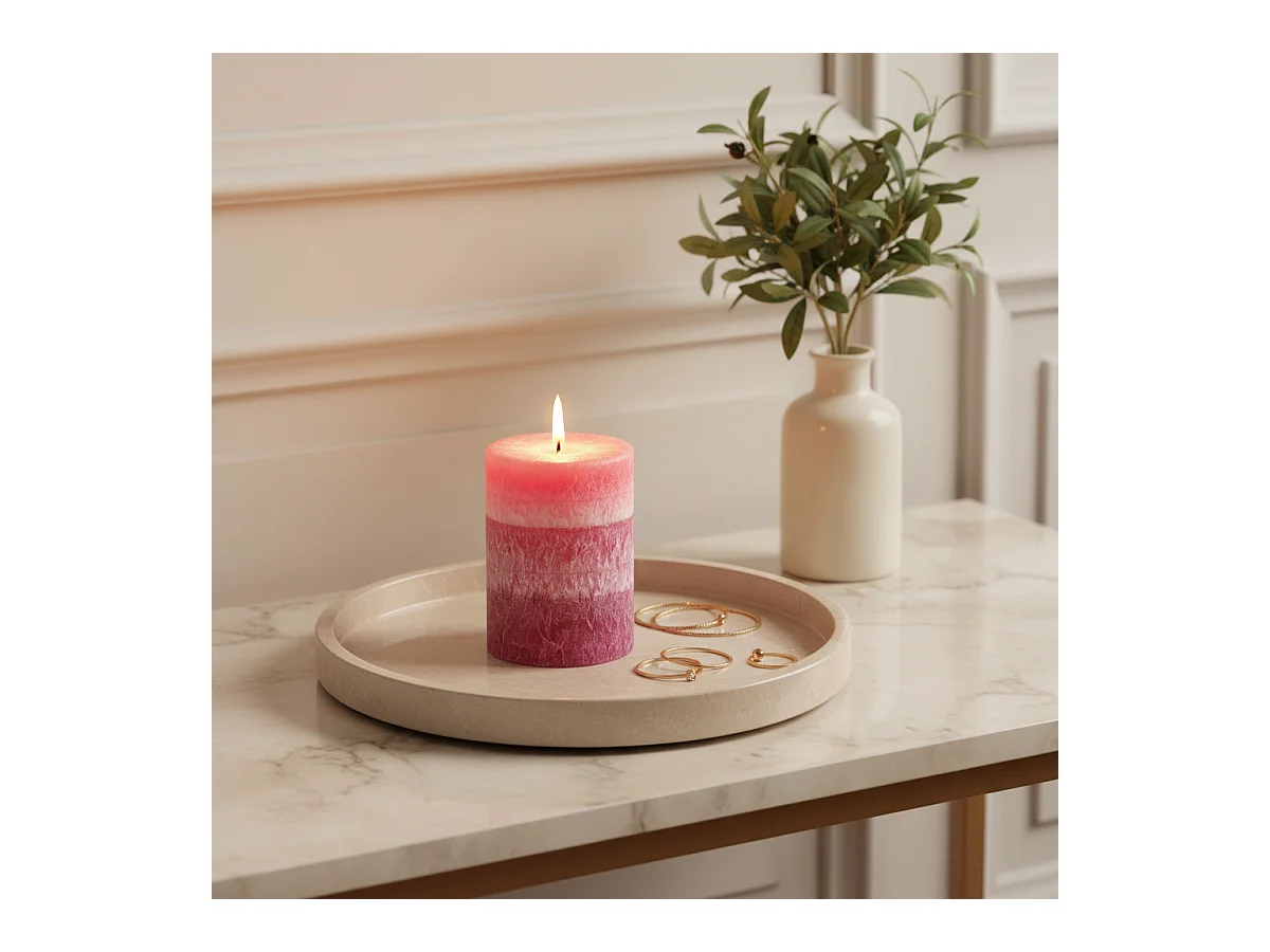 Bougie Parfumée Multi 350g - Rouge
